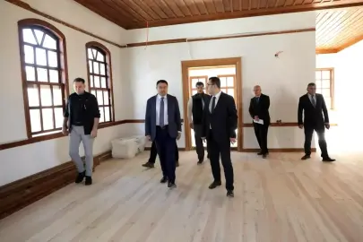 Kütahya Valisi Tarihi Konaklarda İncelemelerde Bulundu