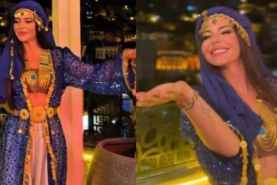 Simge Sağın Mardin'de çiğ köfte yoğurdu, halay çekti: Sanki buraya aitim
